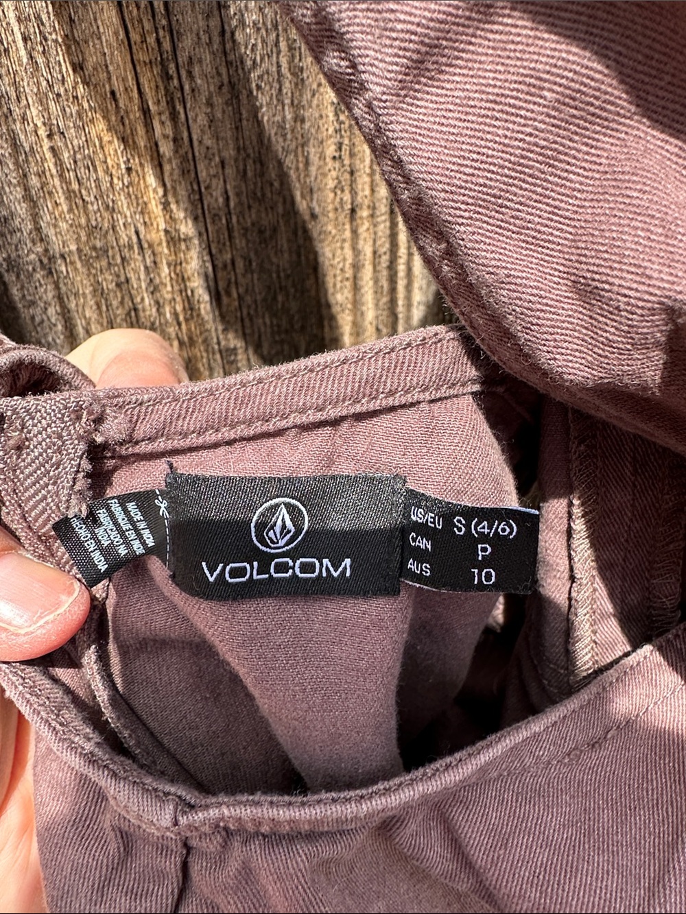 Volcom brown Short Overalls - Picture 2 of 4